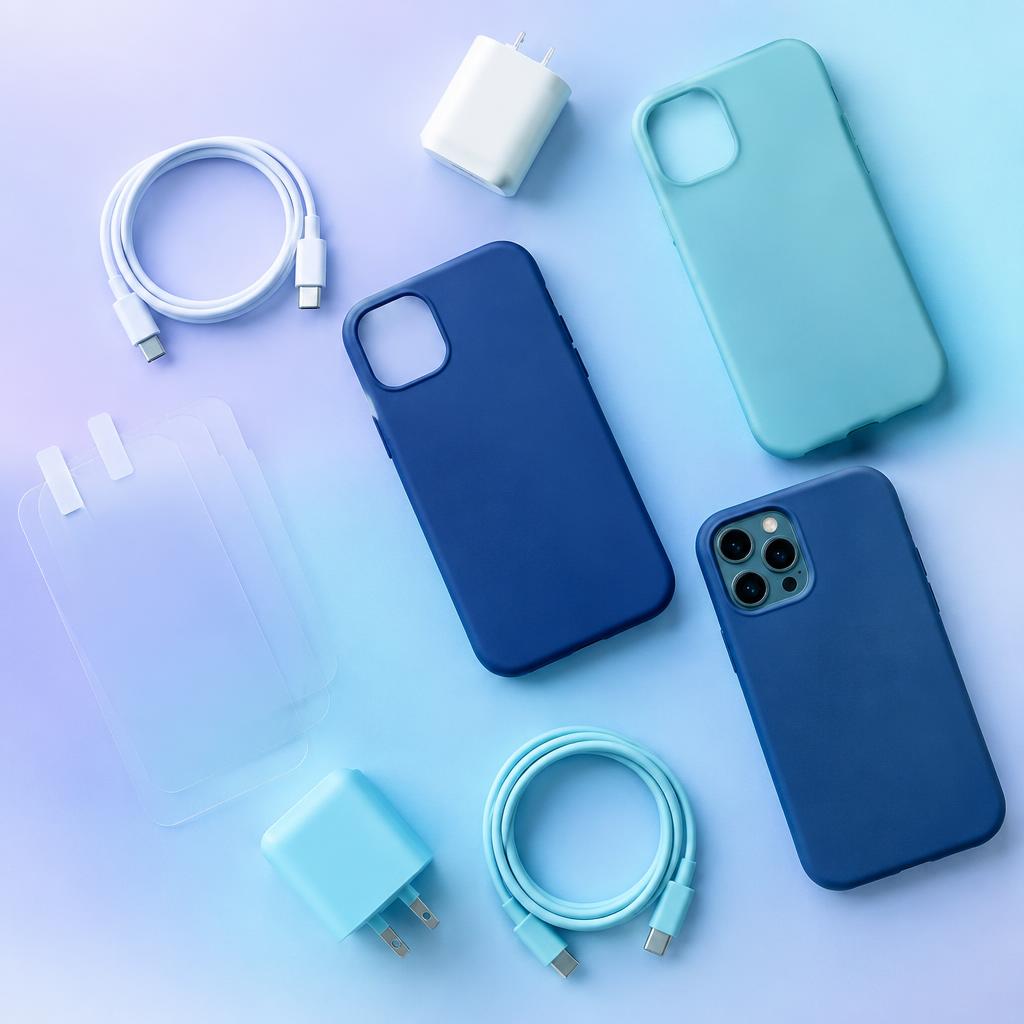 Capas, películas e carregadores de celular